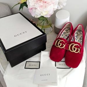 Gucci Velvet Pump